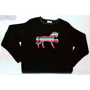 The Last Best Place | Knit Sweater with Horse